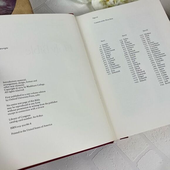 Washburn College Bible Used condition - Picture 6 of 8